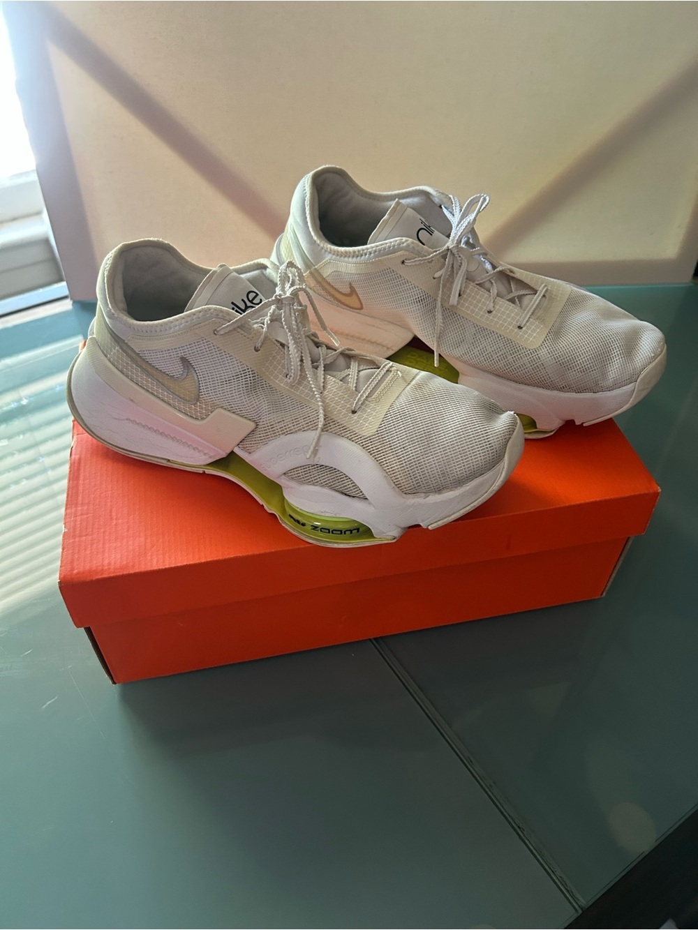 NIKE SHOES MENS SIZE 12 AIR ZOOM SUPERREP 3